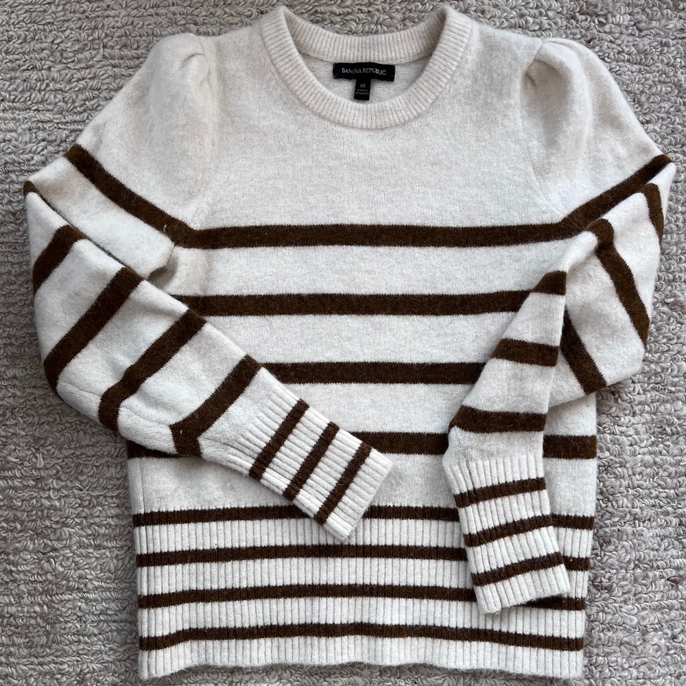 Banana Republic striped sweater size XS
